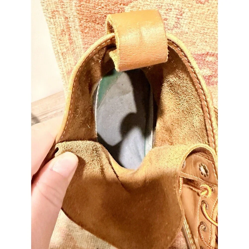 Vintage L.L.Bean Men’s US 10 C Duck Boots Water Resistant Leather/Rubber Brown